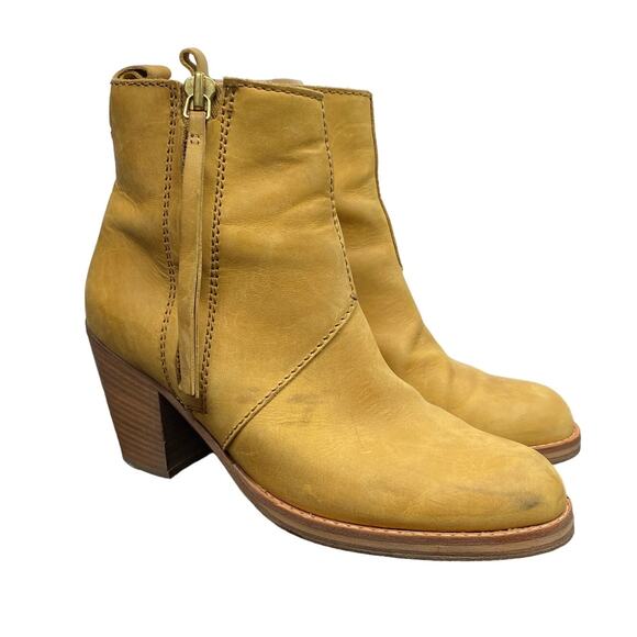 Acne Studios Pistol Zip Ankle Boots Women's 39 US 9 - Picture 1 of 11